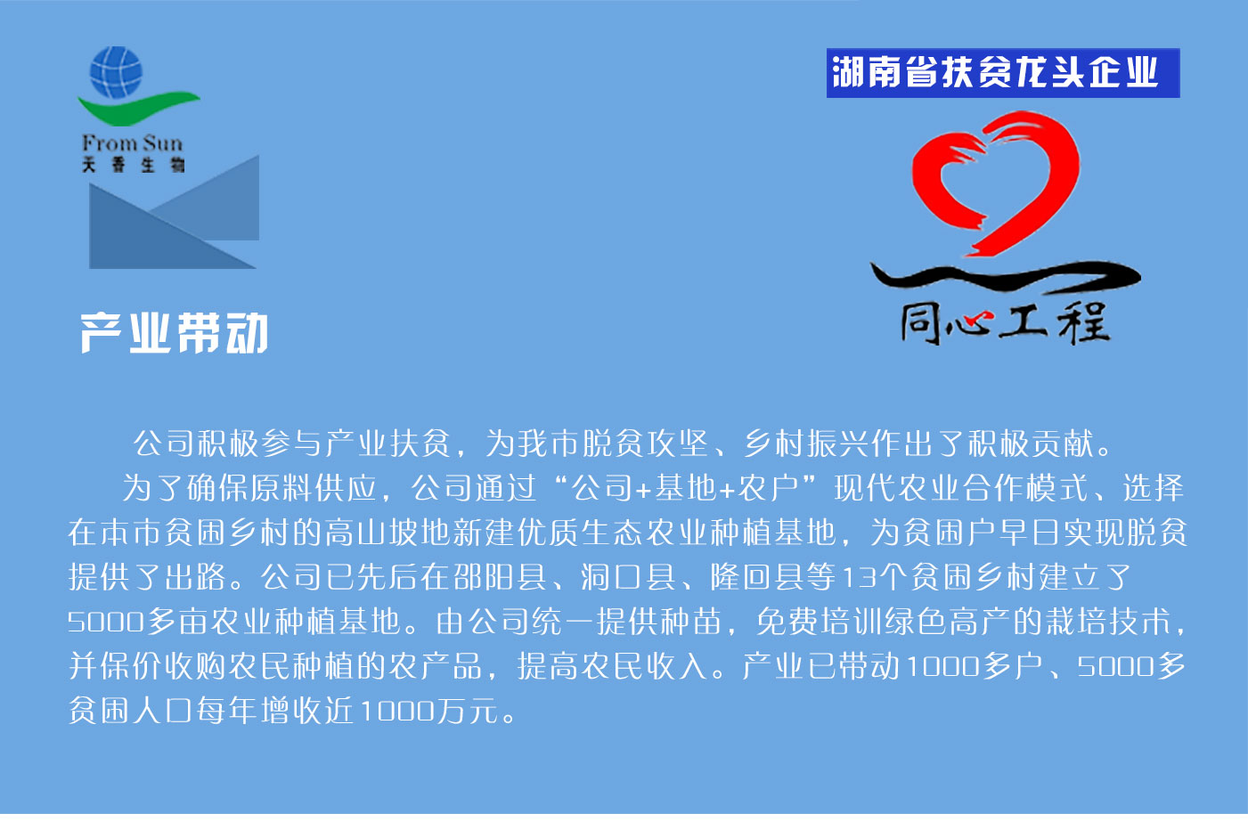 產(chǎn)業(yè)帶動